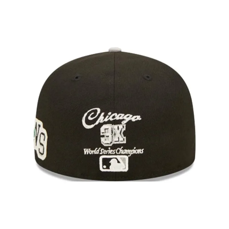 New Era Polyester Baseball Caps Unisex Black-5