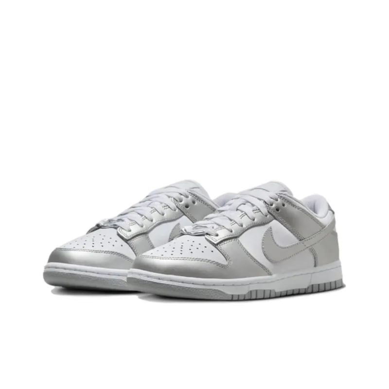 Nike Dunk Low Metallic Silver Women's-2