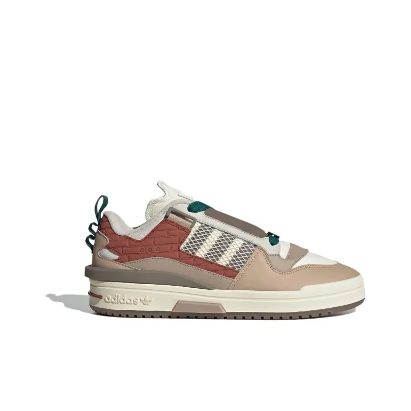 Adidas Forum Low Brown Grey Red-1