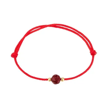 LILY&LOTTY Reconstructed Cinnabar Bracelets Women's