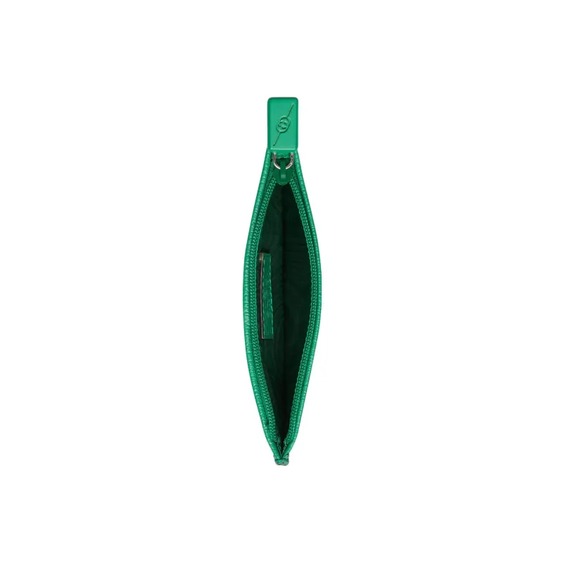 GUCCI Crystal Canvas Card Holder Men's Green-1