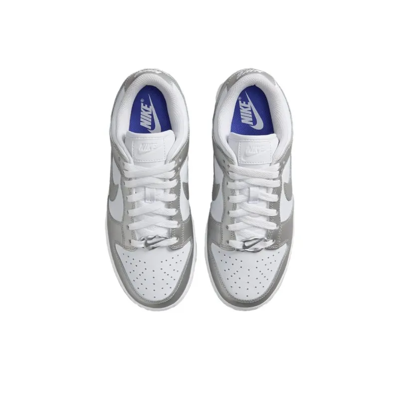 Nike Dunk Low Metallic Silver Women's-3