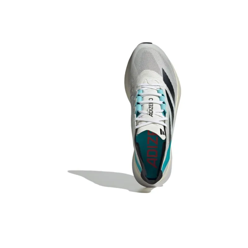 adidas Adizero Boston 12 White Light Aqua-3