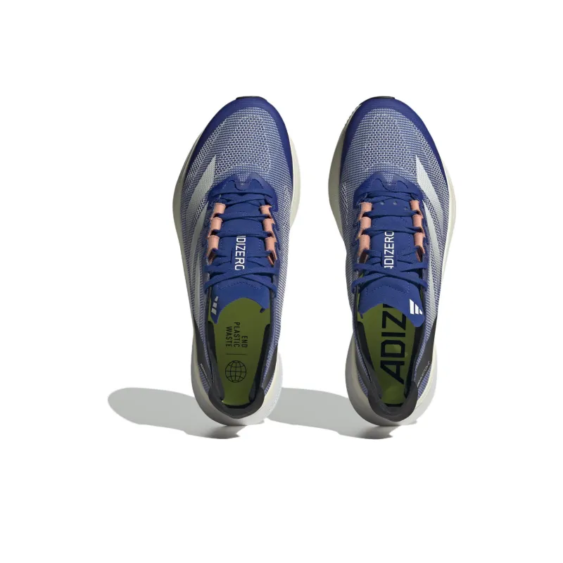 Adidas Adizero Boston 12 Royal Blue Zero Metalic Lucid Lemon-3