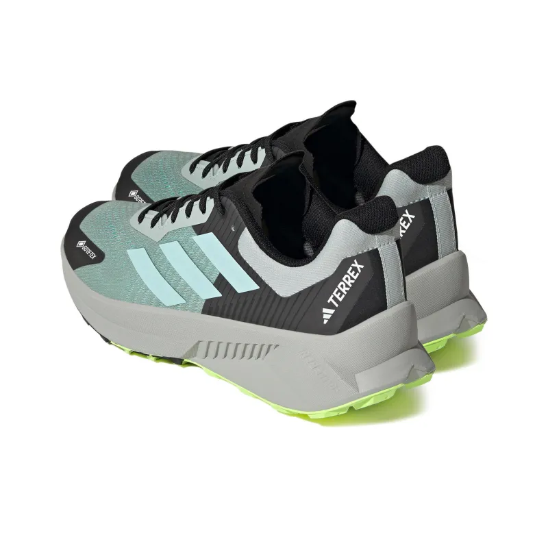 Adidas Terrex Soulstride Flow Gore Tex Wonder Silver Semi Flash Aqua Lucid Lemon-3