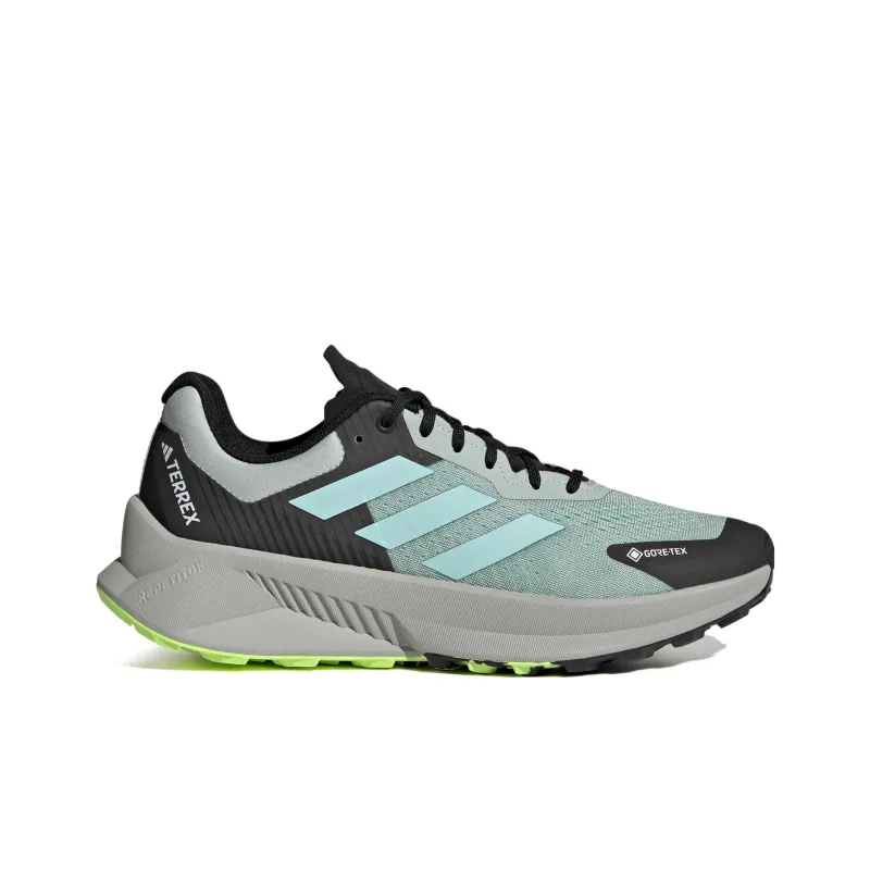 Adidas Terrex Soulstride Flow Gore Tex Wonder Silver Semi Flash Aqua Lucid Lemon-1