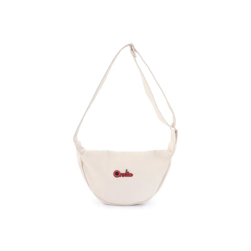 OTA Canvas Canvas Bag Shoulder Bag Dumpling Bag Commute Bag Crossbody Bag Small Size Unisex Red Black-28