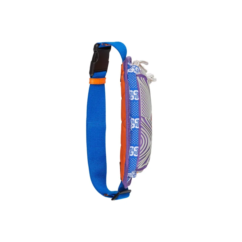 GUCCI Nylon Fanny Pack Regular Men's Blue/Multicolor-6