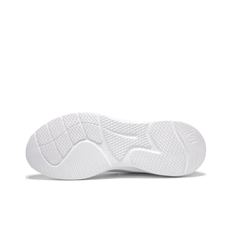 361° Wear resistant And Lightweight Low Top Running Shoes Men's White Gray-3