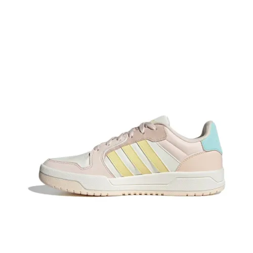 Adidas Neo Entrap Skateboard Shoes Women's Low-Top Pink/White