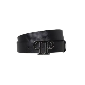 PHILIPP PLEIN Logo-plaque Leather Belt