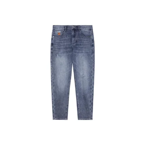 KIKC Jeans Men Dark Blue