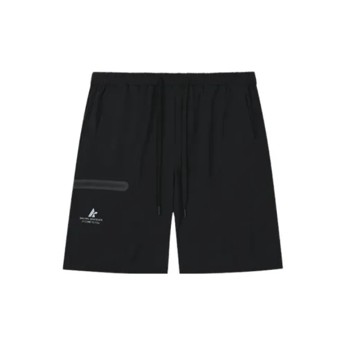 KIKC Casual Shorts Men Pitch Black