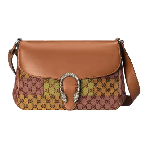 gucci Bewegen ORIGINAL Canvas Canvas Bag Messenger Bag Shoulder Bag Crossbody Bag Regular Women's Brown/Multicolor