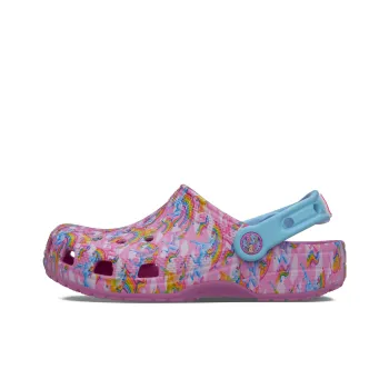Crocs X Lisa Frank Classic Clogs 'Pink Blue' Gs