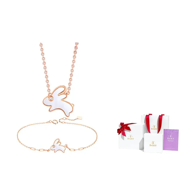 D.Get 18K Gold Bracelets Women's-6