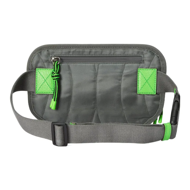 GUCCI Nylon Fanny Pack Regular Men's Gray/Multicolor-2