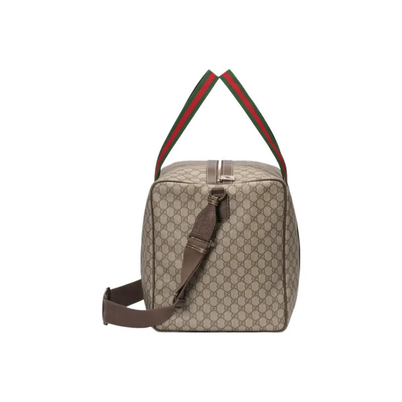 GUCCI Canvas With Leather Canvas Bag Handbag Shoulder Bag Crossbody Bag Travel Bag Men's-3