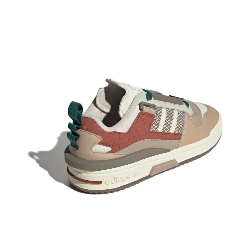 Adidas Forum Low Brown Grey Red-2