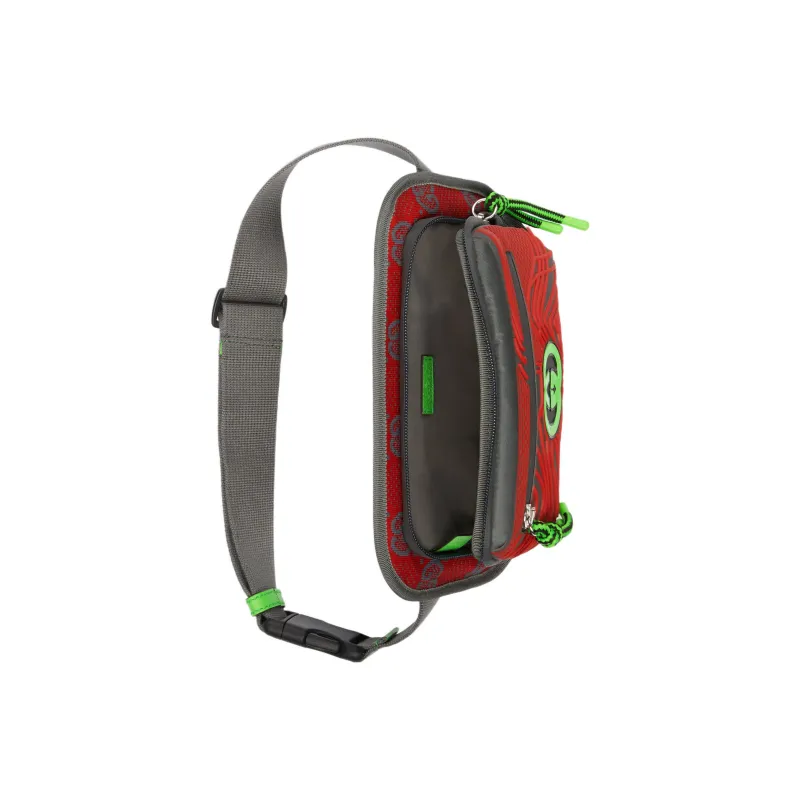 GUCCI Nylon Fanny Pack Regular Men's Gray/Multicolor-5