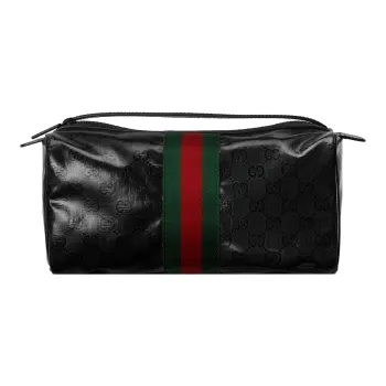 GUCCI Fabric Clutch Storage Bag Women's Black