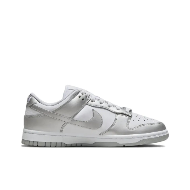 Nike Dunk Low Metallic Silver Women's-1