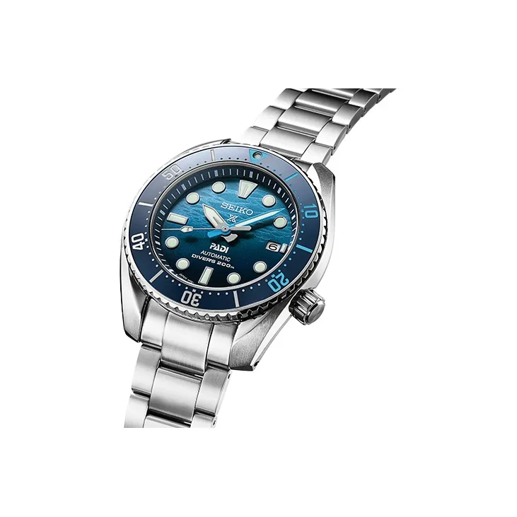 SEIKO Prospe Collection Automatic/Manual Mechanical Movement Watch Unisex Blue Dial SPB375J1-1