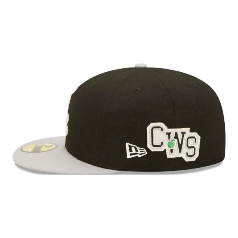 New Era Polyester Baseball Caps Unisex Black-4