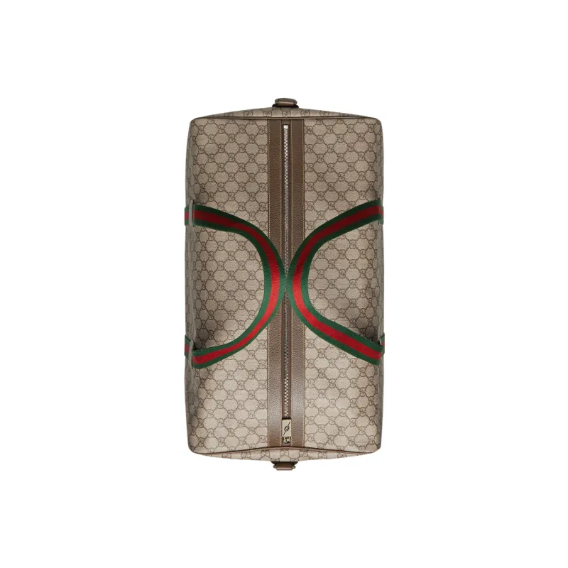 GUCCI Canvas With Leather Canvas Bag Handbag Shoulder Bag Crossbody Bag Travel Bag Men's-4