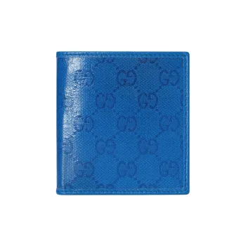 GUCCI Crystal Wallet Men's Blue