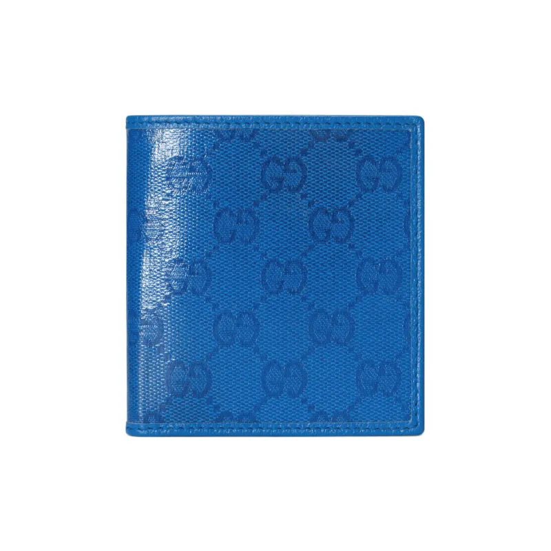 GUCCI Crystal Wallet Men's Blue-0