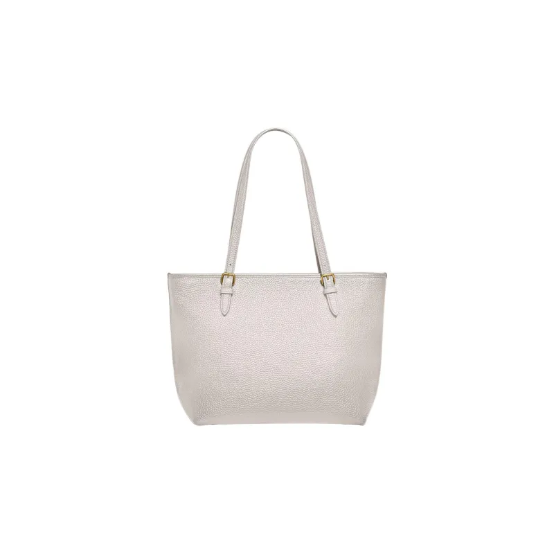 COACH Taylor Cow Leather Tote Bag, Shopping Bag, Shoulder Bag, Handbag Large Size Women's White-2