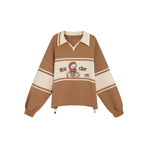 Snbl Sweatshirts Women's Brown