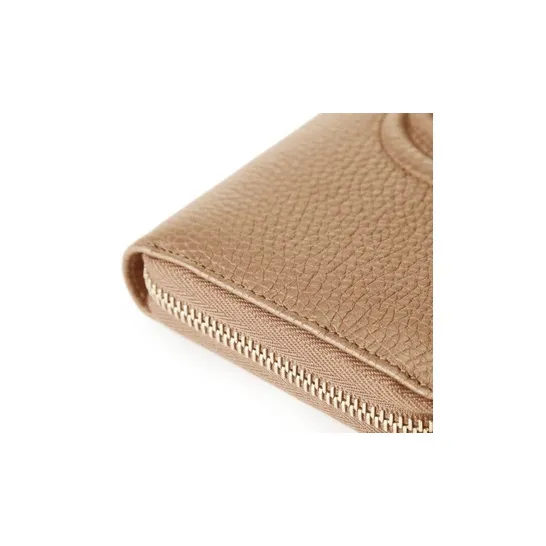 GUCCI Leather Wallet Regular Women's Rose Beige-4
