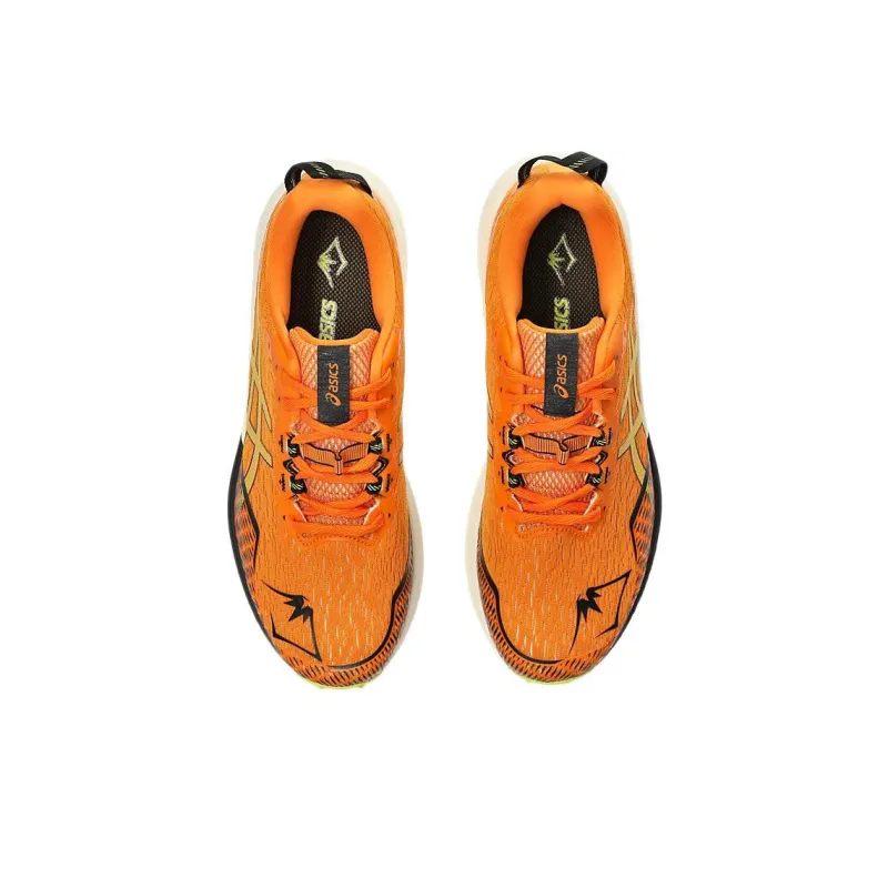 Asics Fuji Lite 4 Bright Orange Neon Lime-4