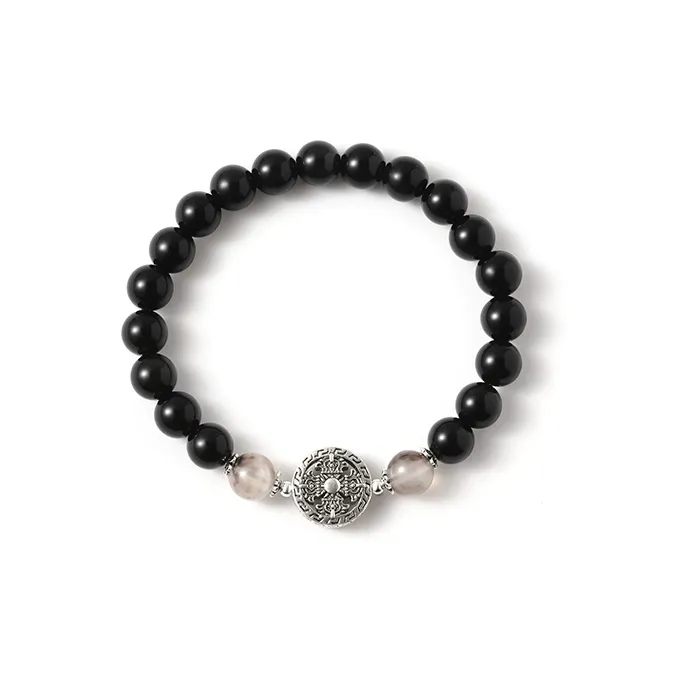 CAROMAY Obsidian Bracelets Unisex-10