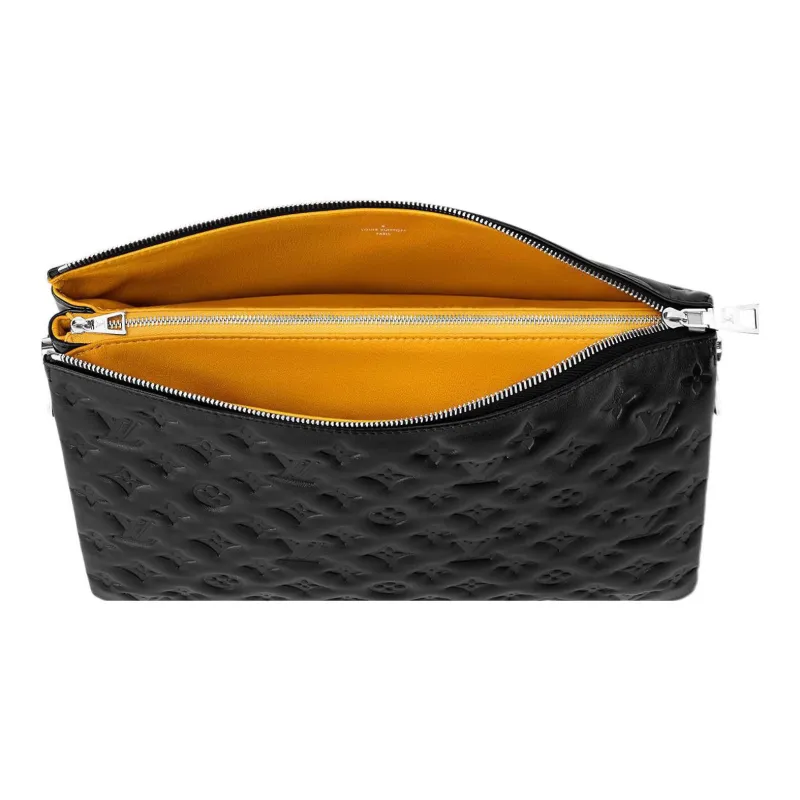 LOUIS VUITTON Coussin Lambskin Shoulder Bag, Crossbody Bag Medium Size Women's Black-2