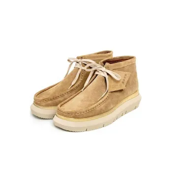 Sacai x Clarks Originals WALLABEE Casual Shoes Men's Beige
