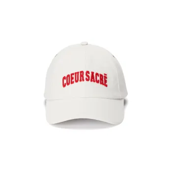 AMIPARIS Coeur Sacré-embroidered Cap
