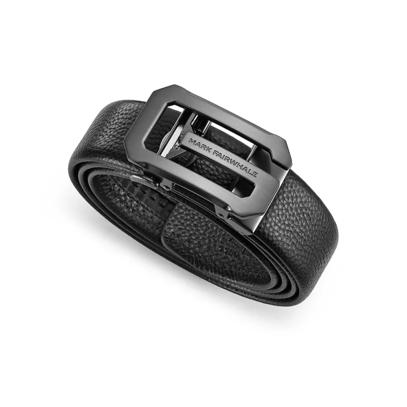 FAIRWHALE Top Grain Cow Leather Belts Men's Width 3.5CM-3