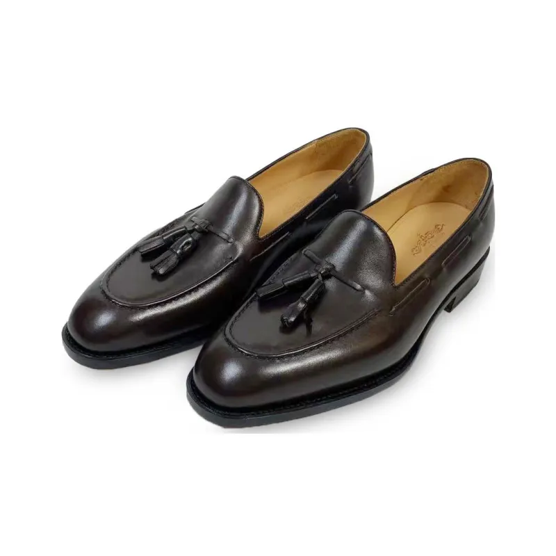 ANTONIO BAREZZI Loafers Men Black/Dark Brown-6