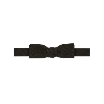 GUCCI Logo Detailed Bow Tie