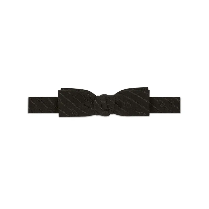 GUCCI Logo Detailed Bow Tie-0