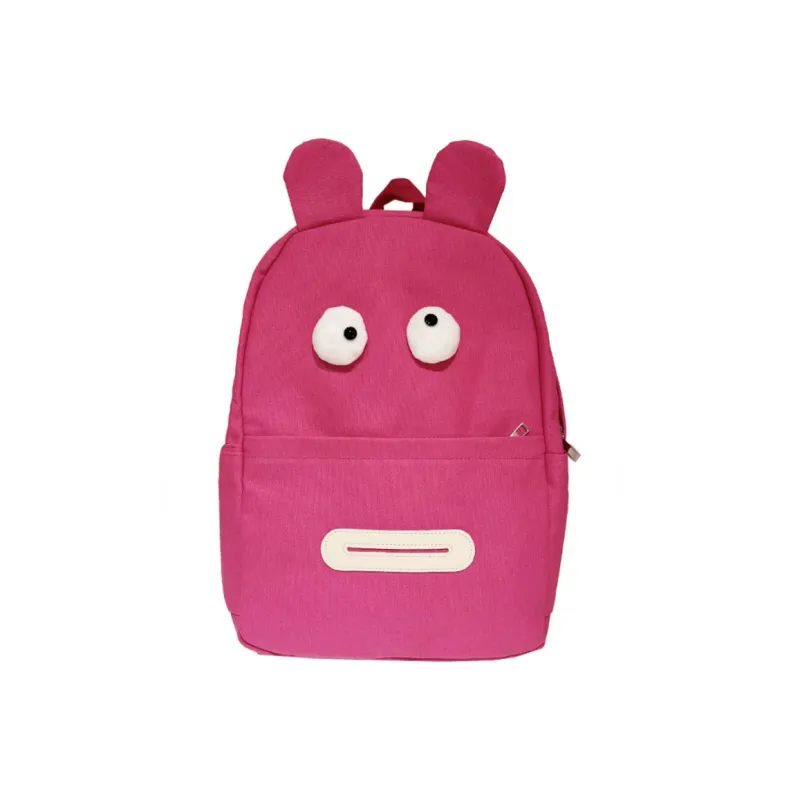 NOMK Canvas Backpack Regular Unisex Black-6