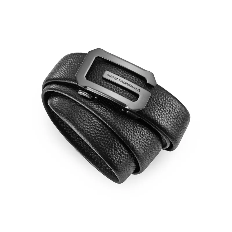 FAIRWHALE Top Grain Cow Leather Belts Men's Width 3.5CM-4