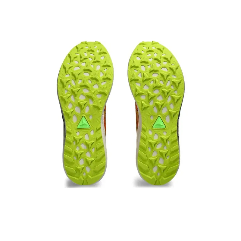 Asics Fuji Lite 4 Bright Orange Neon Lime-6