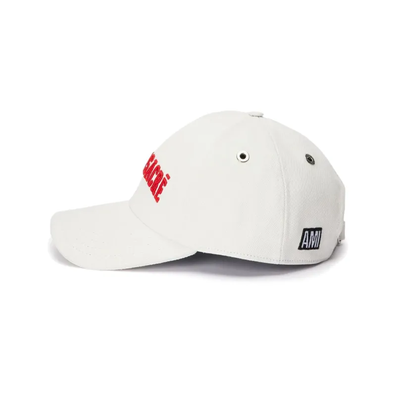 AMIPARIS Coeur Sacré-embroidered Cap-1