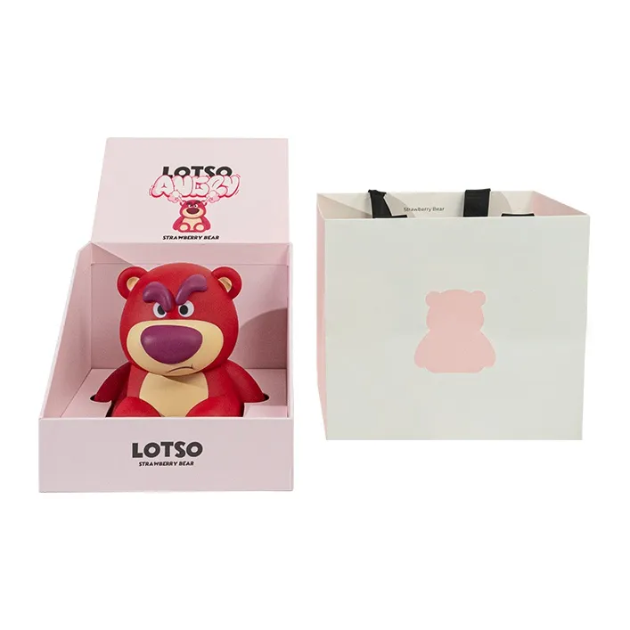 Disney Strawberry Bear Series Humidifier Aromatherapy Lamp Chibi Figures-5
