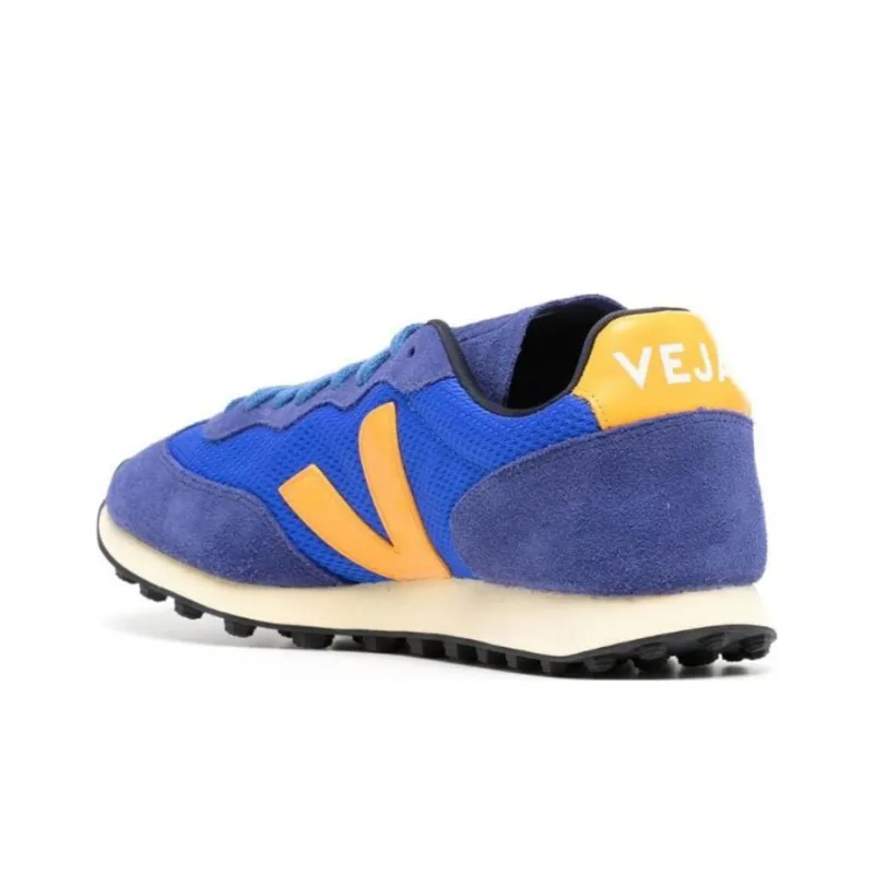VEJA Rio Branco Lace Up 'Royal Blue Yellow'-3