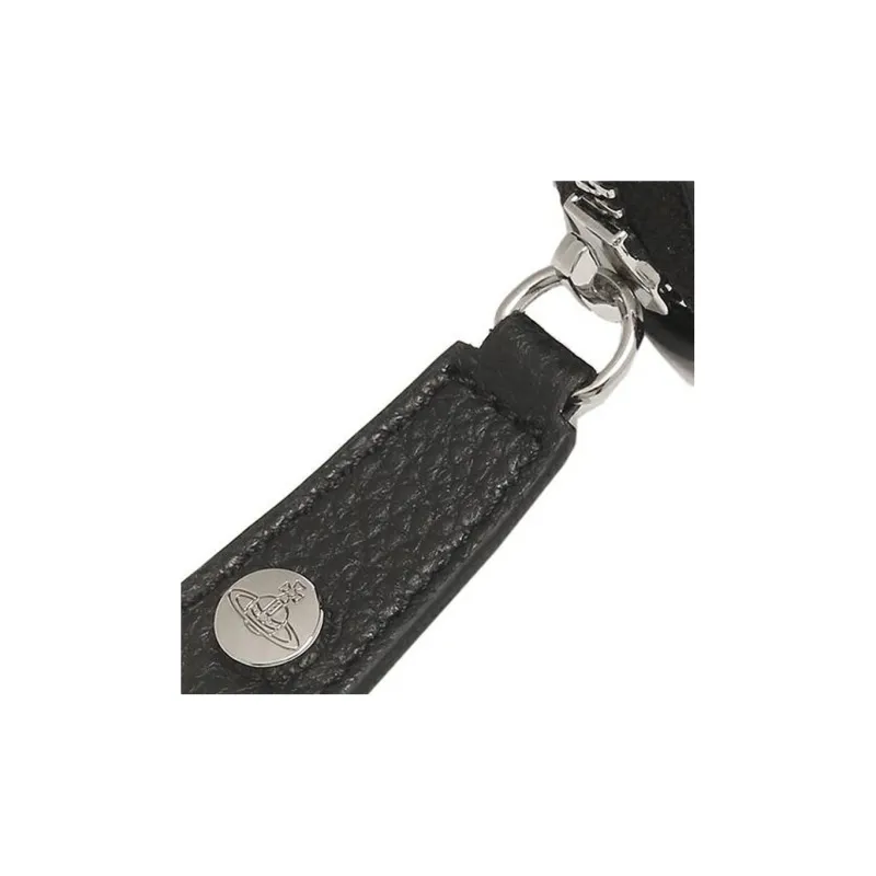 Vivienne Westwood Grain Leather Wallet Regular Women's Black-6